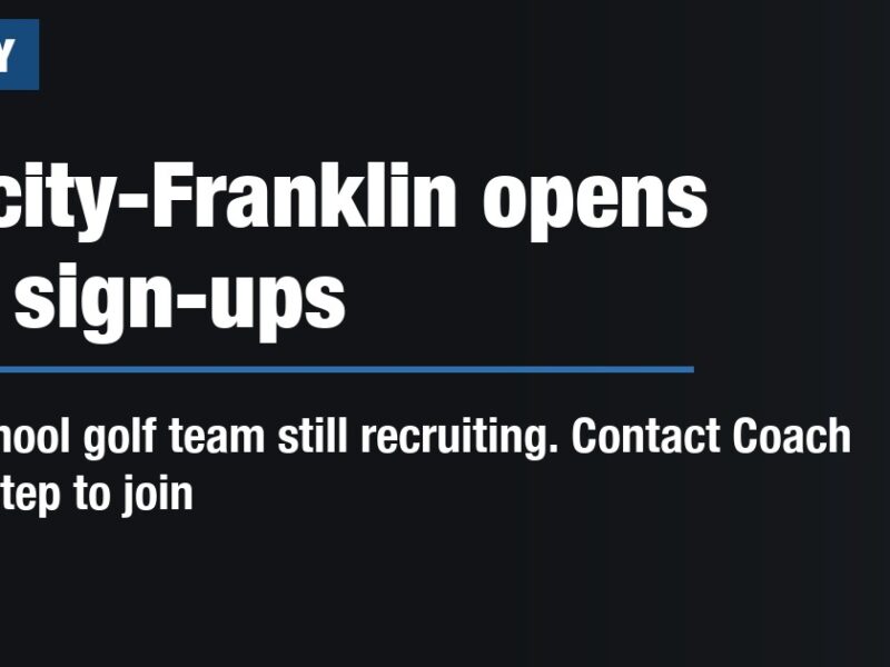 Felicity-Franklin opens golf sign-ups