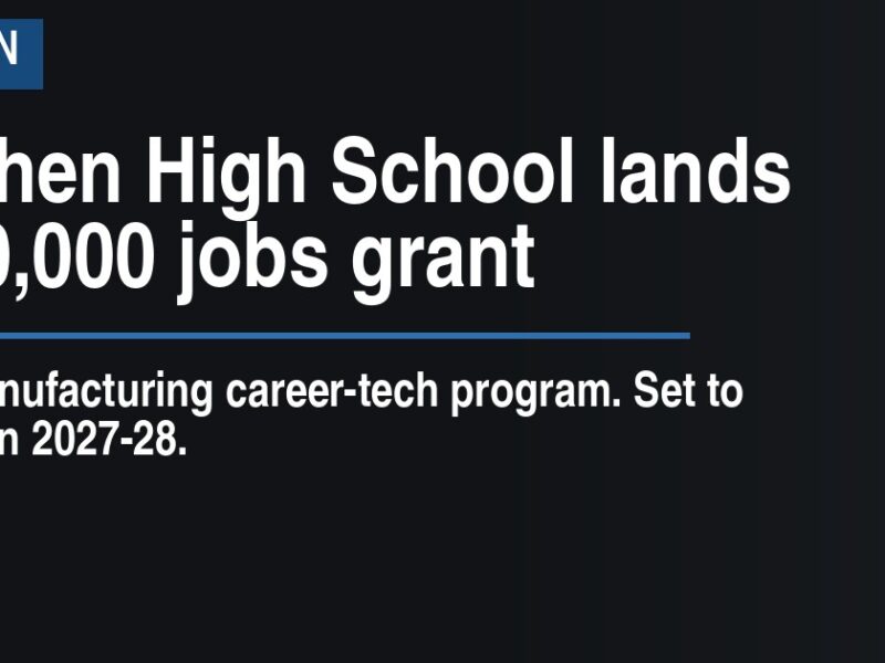 Goshen High School lands $320,000 jobs grant