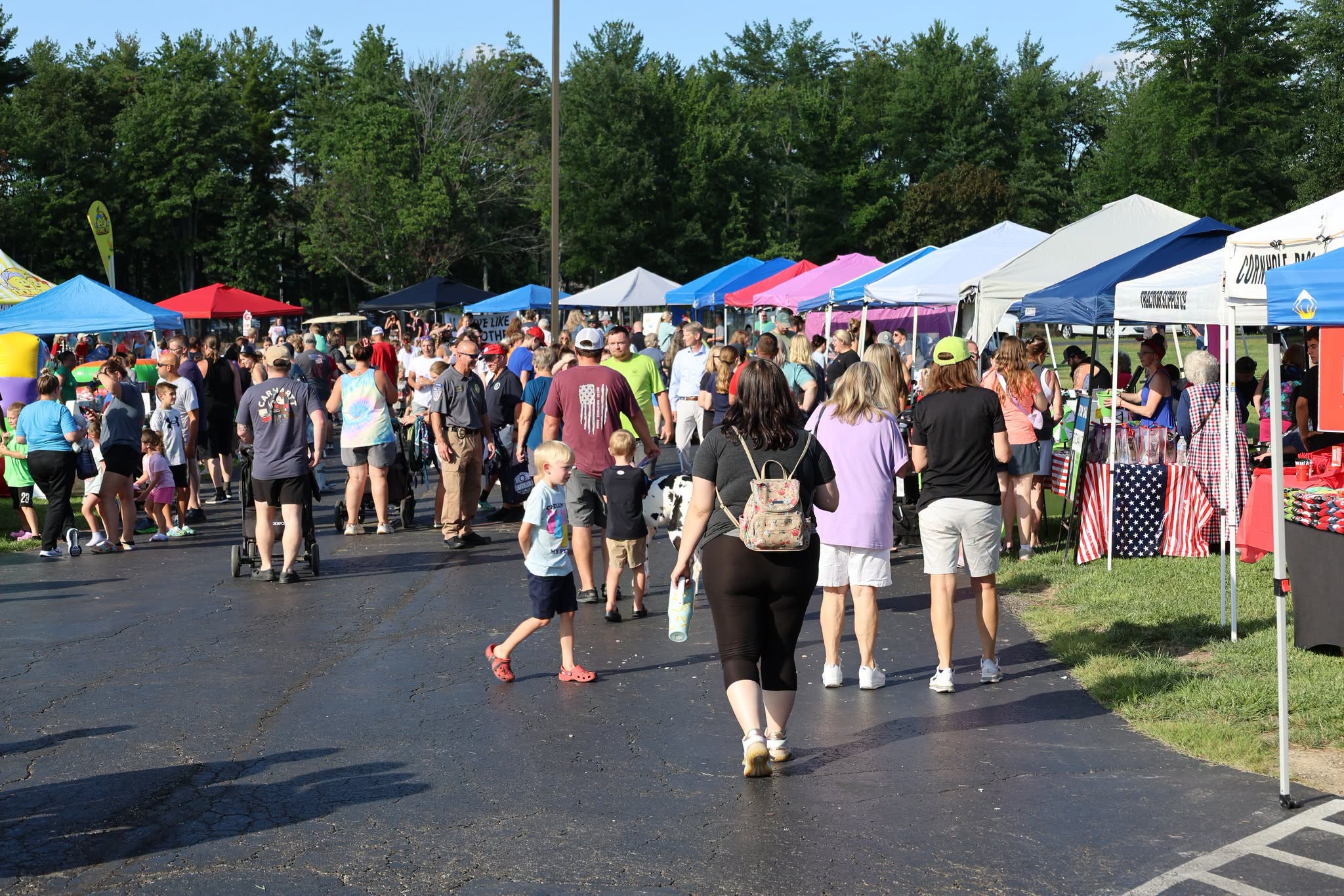 Crowds fill Goshen Township National Night Out