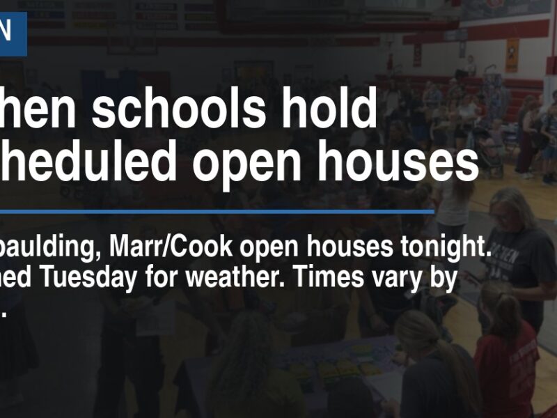 Goshen schools hold rescheduled open houses