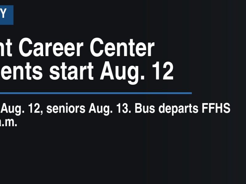 Grant Career Center students start Aug. 12