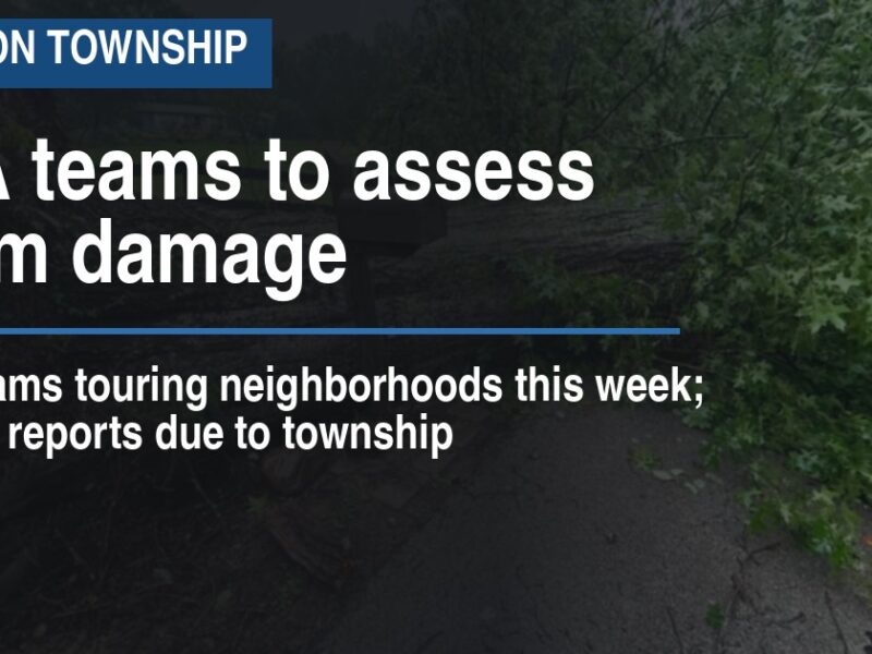 EMA teams to assess storm damage in Jackson Township