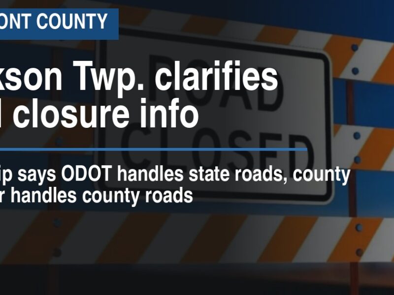 Jackson Township clarifies road closure info