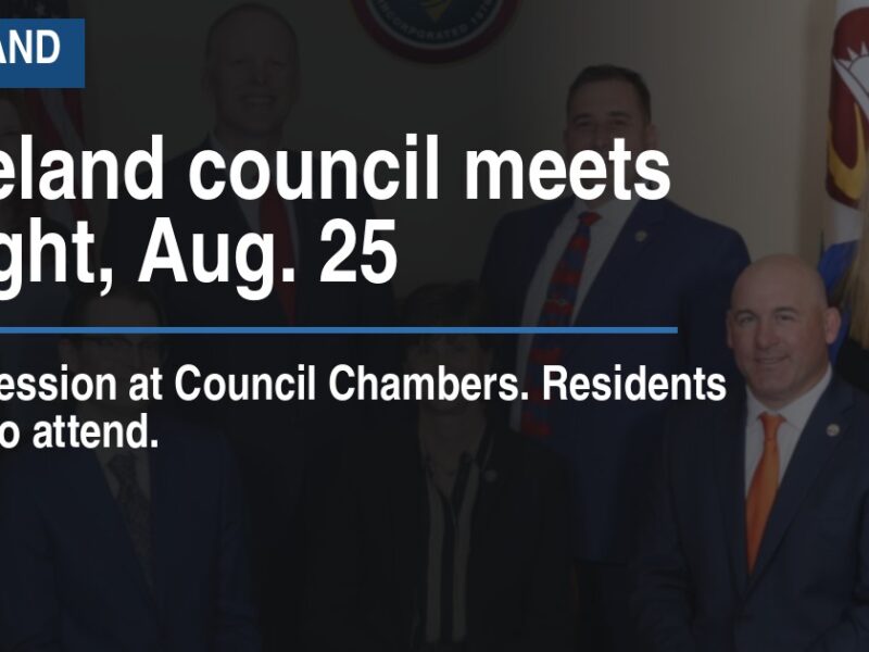 Loveland council meets tonight, Aug. 25