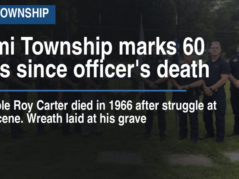 Miami Township marks 60 years since officer's death