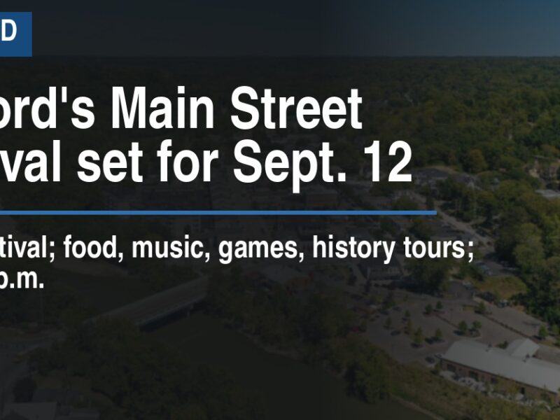 Milford's Main Street festival set for Sept. 12