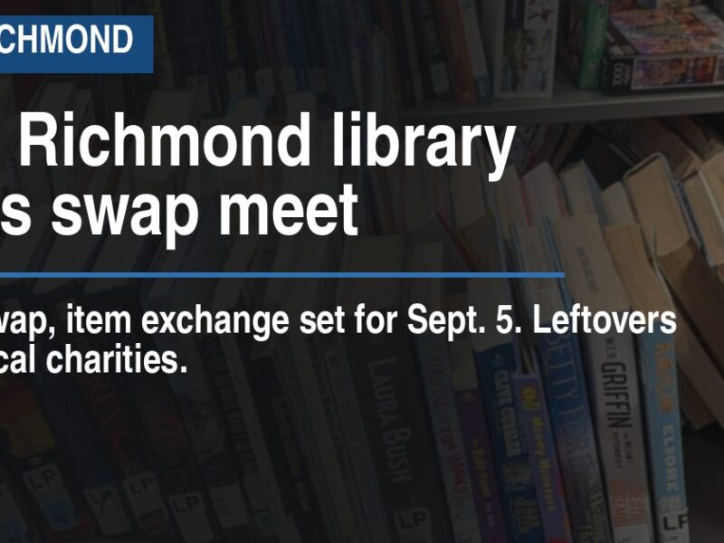 New Richmond library plans swap meet