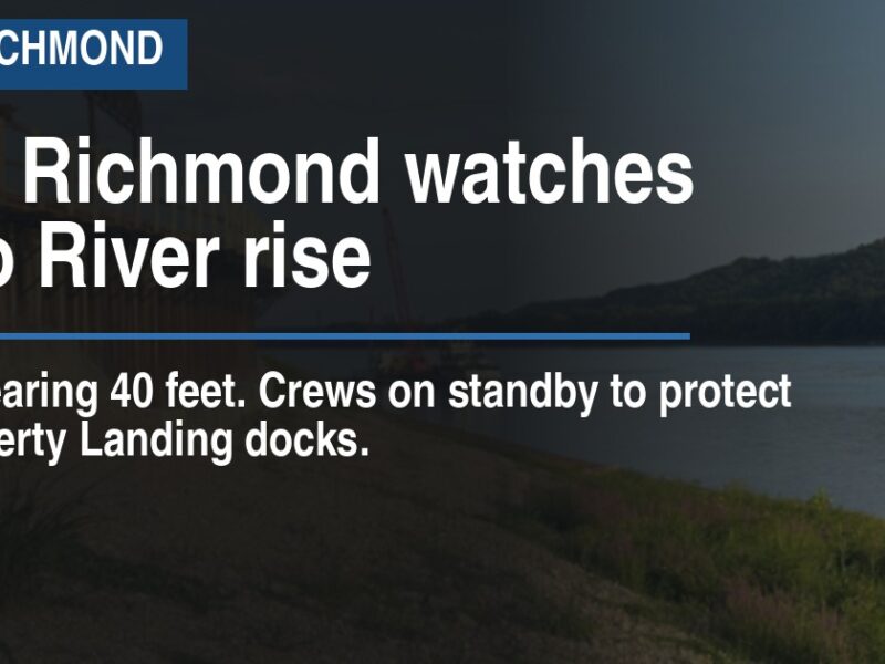 New Richmond watches Ohio River rise