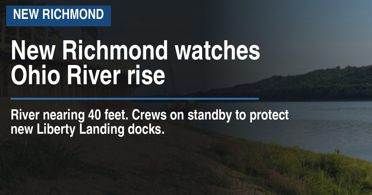 New Richmond watches Ohio River rise