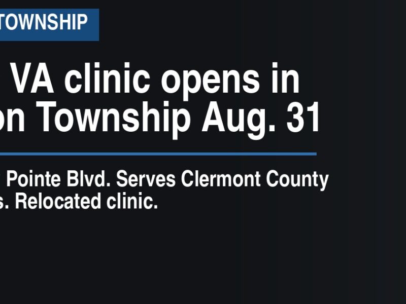 New VA clinic opens in Union Township Aug. 31