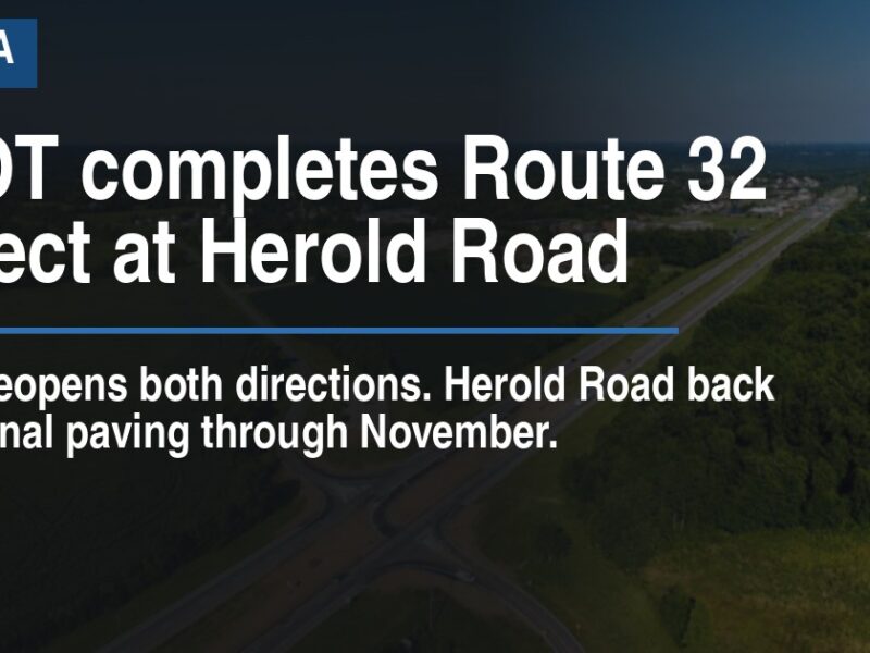 ODOT completes Route 32 project at Herold Road