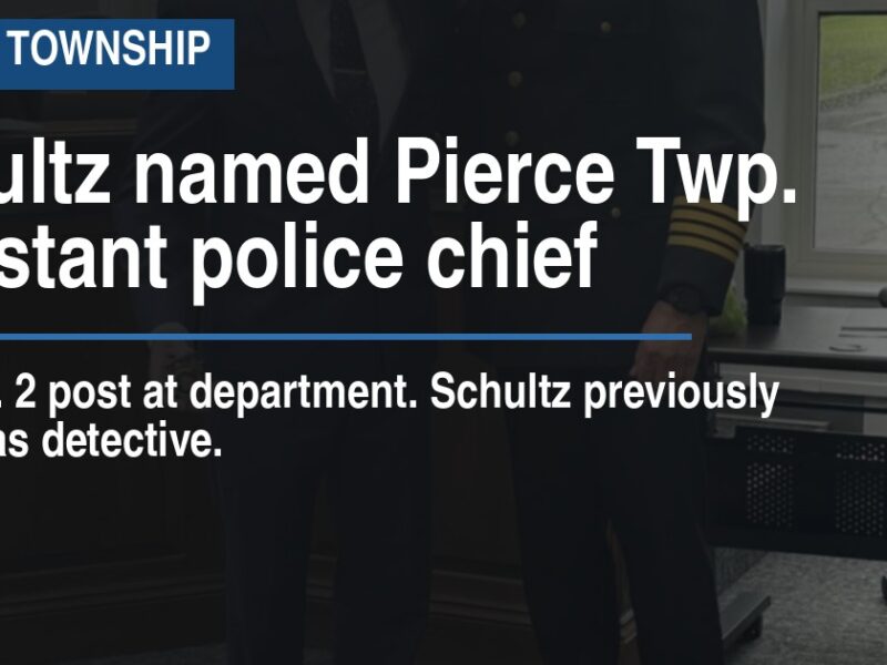 Schultz named Pierce Twp. assistant police chief