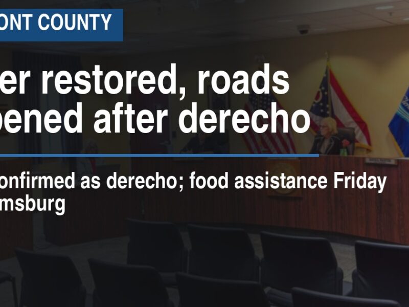 Power restored, roads reopened after derecho