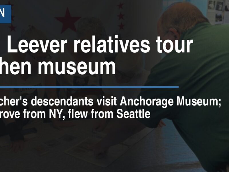 Sam Leever relatives tour Goshen museum