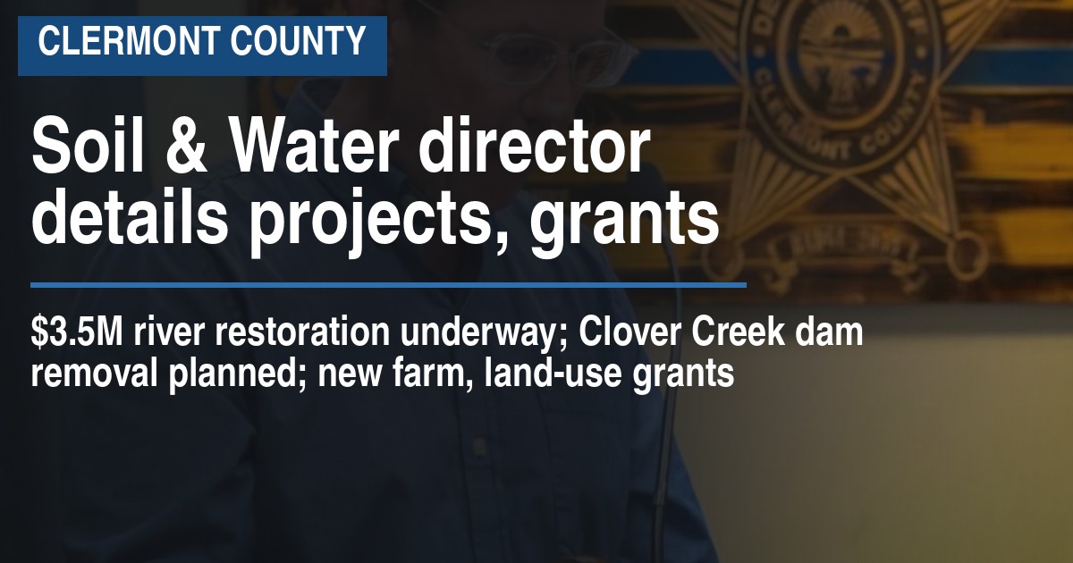 Soil & Water director details projects, grants