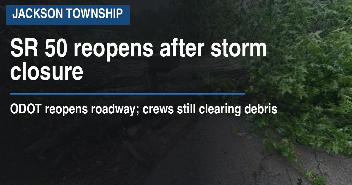 SR 50 reopens after storm closure