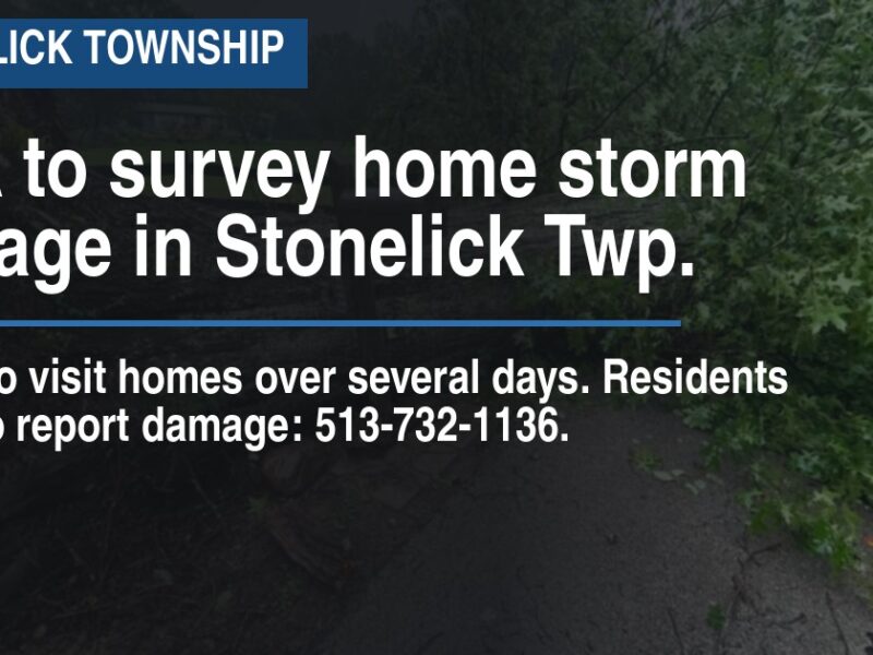 EMA to survey home storm damage in Stonelick Twp.