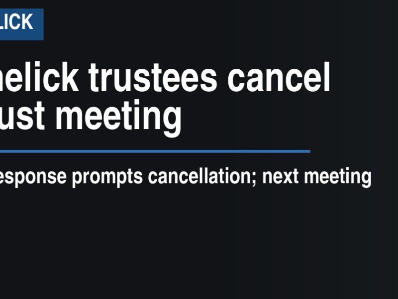 Stonelick trustees cancel August meeting