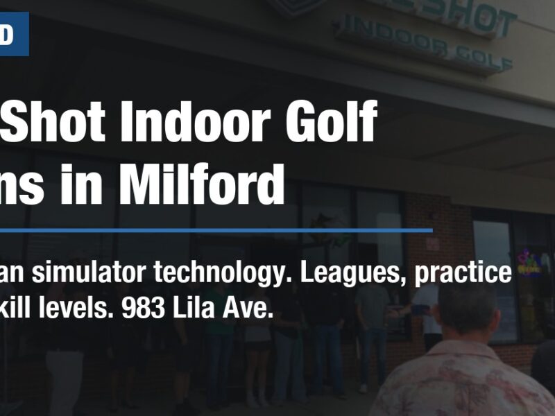 Tee Shot Indoor Golf opens in Milford