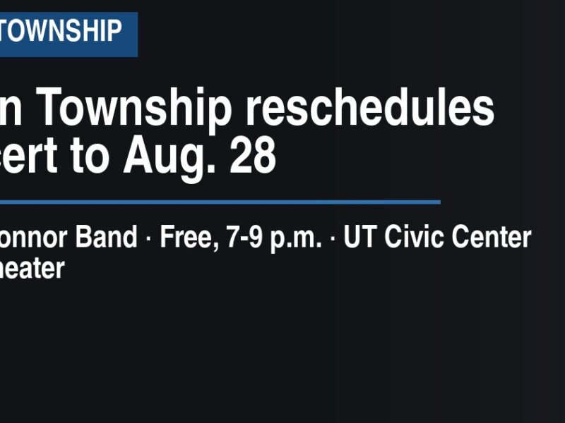 Union Township reschedules concert to Aug. 28