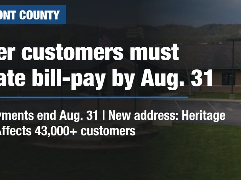 Water customers must update bill-pay by Aug. 31