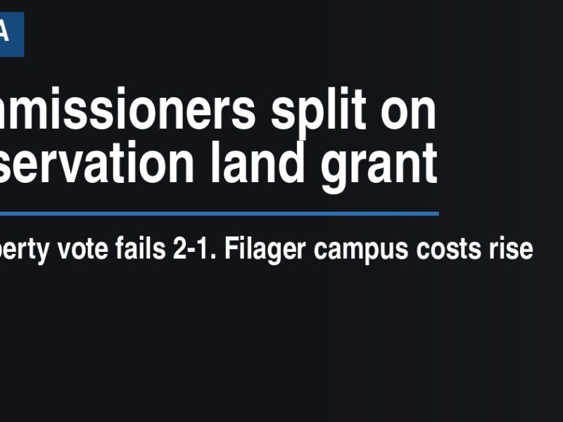 Commissioners split on conservation land grant