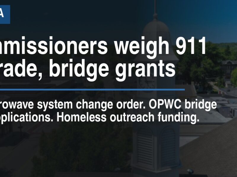 Commissioners weigh 911 upgrade, bridge grants