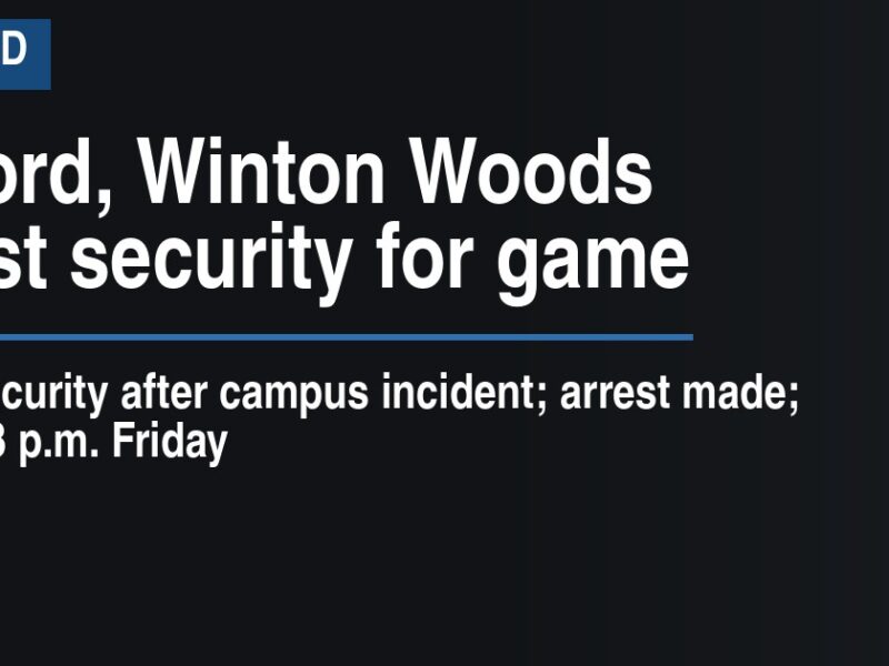 Milford, Winton Woods boost security for game