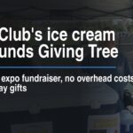 Aktion Club's ice cream social funds Giving Tree