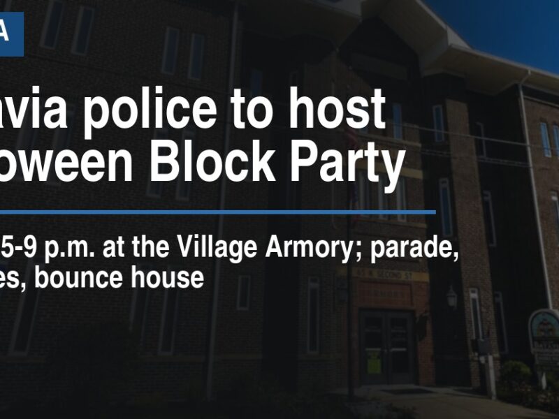 Batavia police to host Halloween Block Party
