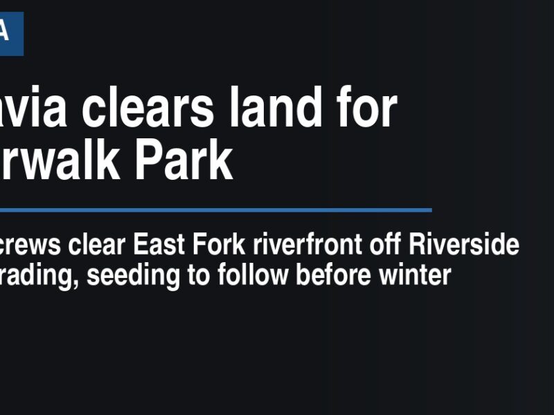 Batavia clears land for Riverwalk Park