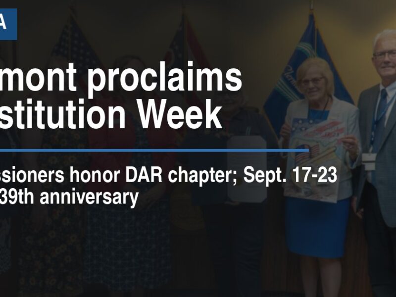 Clermont proclaims Constitution Week