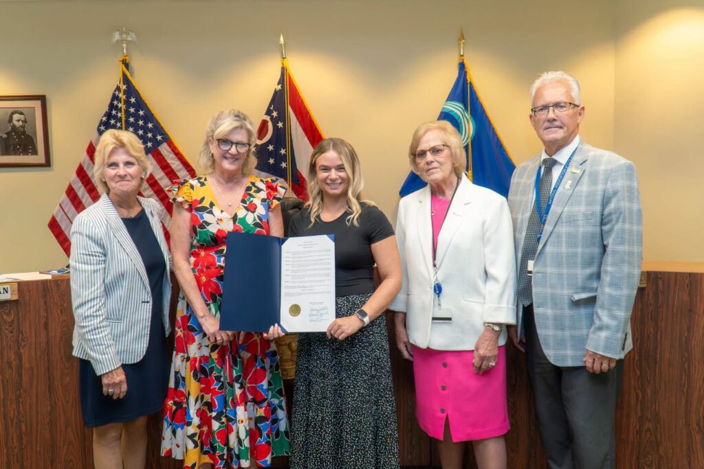 Clermont County commissioners present Suicide Prevention Week proclamation