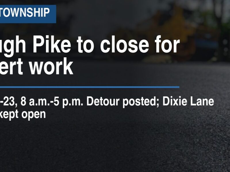 Clough Pike to close for culvert work