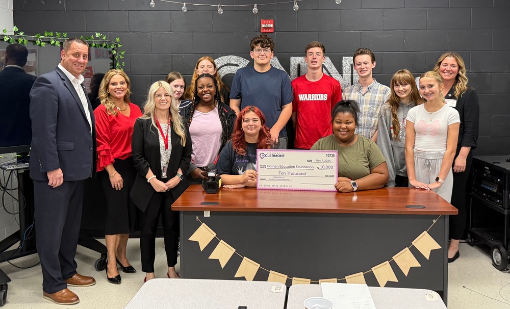Goshen News Network students receive $10,000 community grant