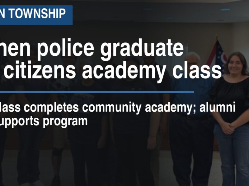 Goshen police graduate 14th citizens academy class