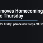 Goshen moves Homecoming parade to Thursday