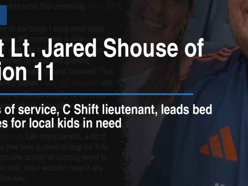 Meet Lt. Jared Shouse of Station 11