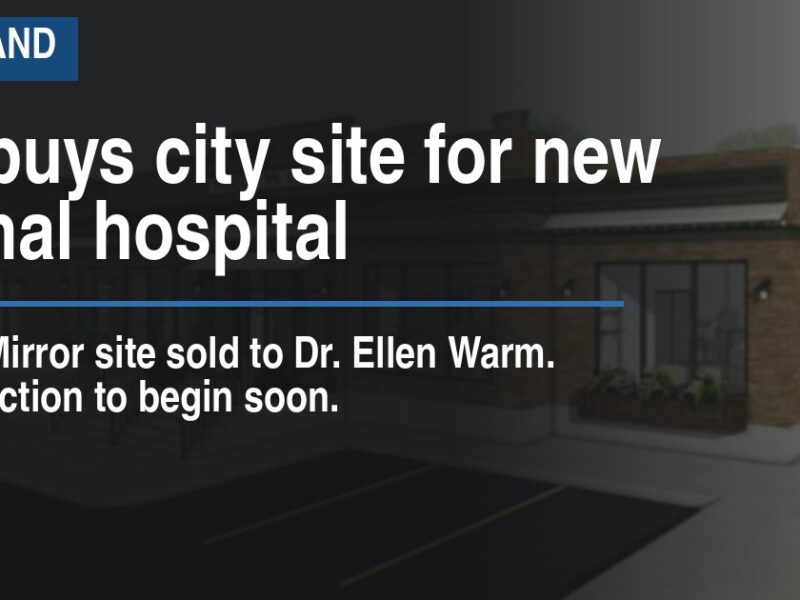Vet buys city site for new animal hospital
