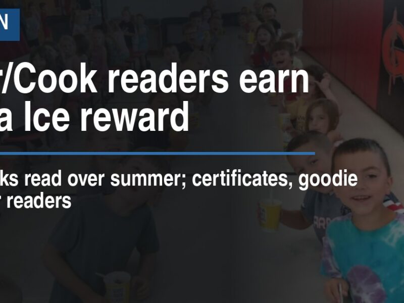 Marr/Cook readers earn Kona Ice reward