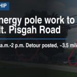Duke Energy pole work to close Mt. Pisgah Road