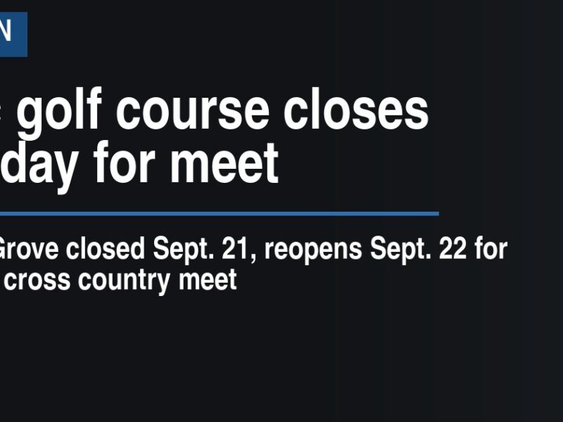 Disc golf course closes Monday for meet