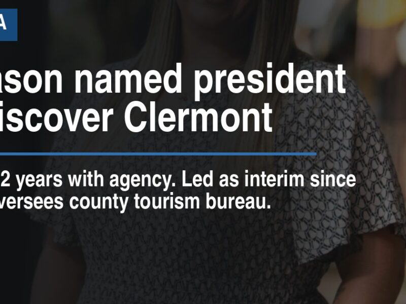 Gleason named president of Discover Clermont