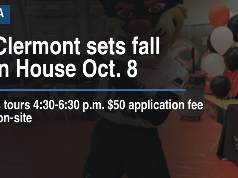 UC Clermont sets fall Open House Oct. 8