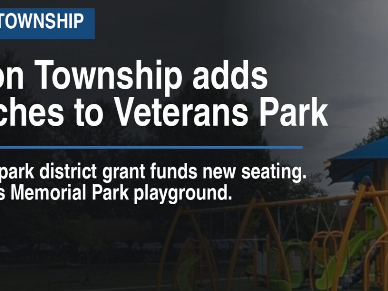 Union Township adds benches to Veterans Park