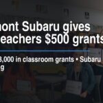 Beechmont Subaru gives WCMS teachers $500 grants