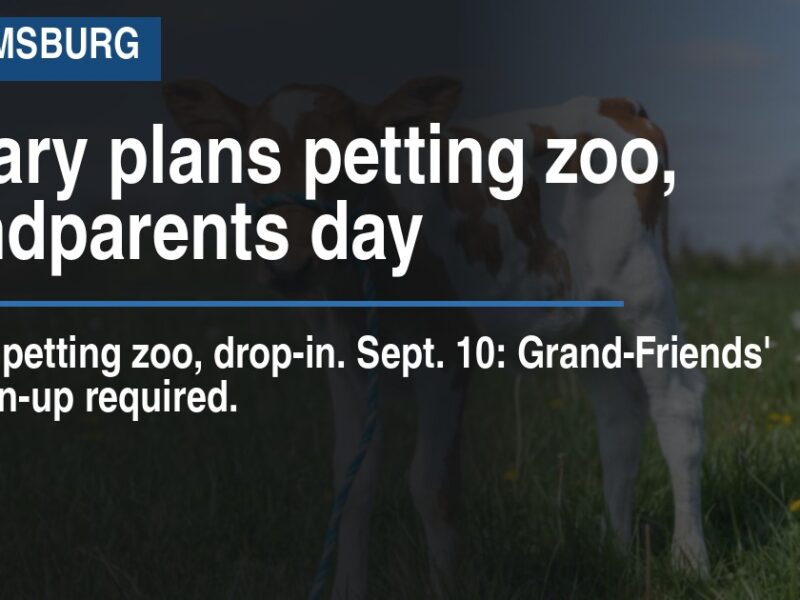 Library plans petting zoo, grandparents day