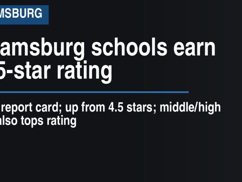 Williamsburg schools earn top 5-star rating