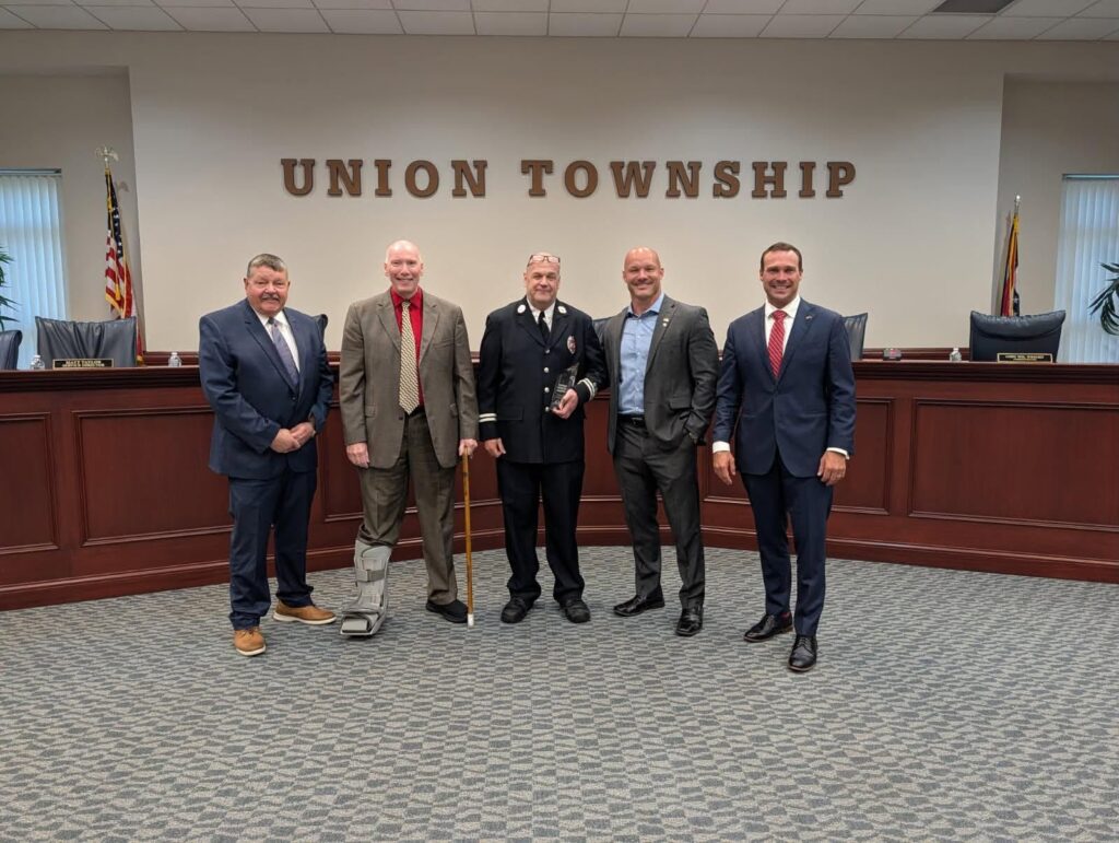 Captain Steve Auffart honored for 25 years of service