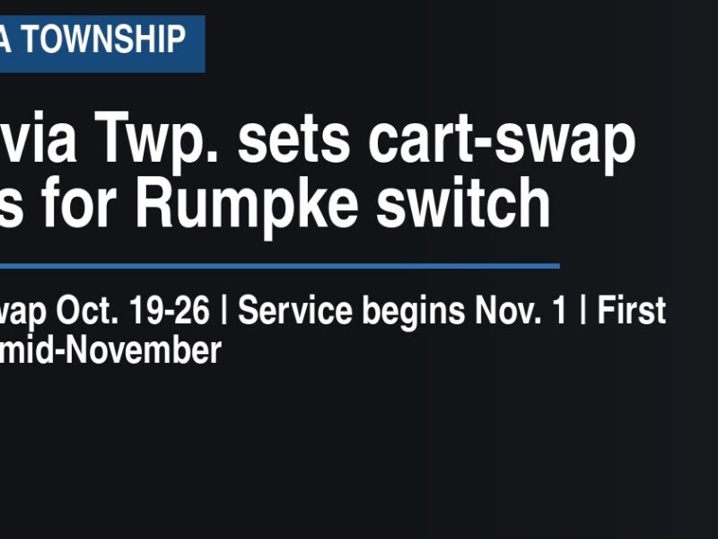 Batavia Twp. sets cart-swap dates for Rumpke switch